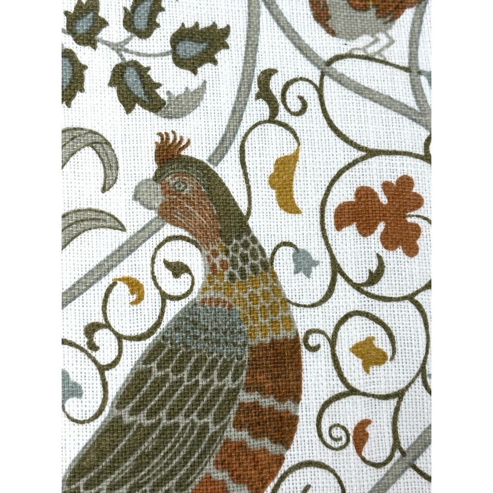 William Morris & Co Placemats Seasons by May 100% Cotton Fabric 13x19 Set 4 Fall - Picture 2 of 11
